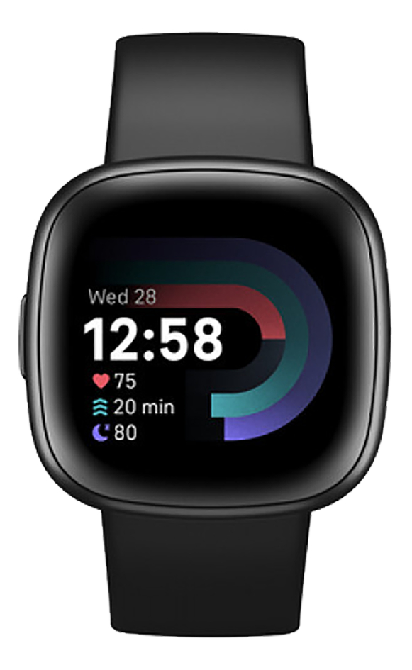 Fitbit smartwatch Versa 4 zwart
