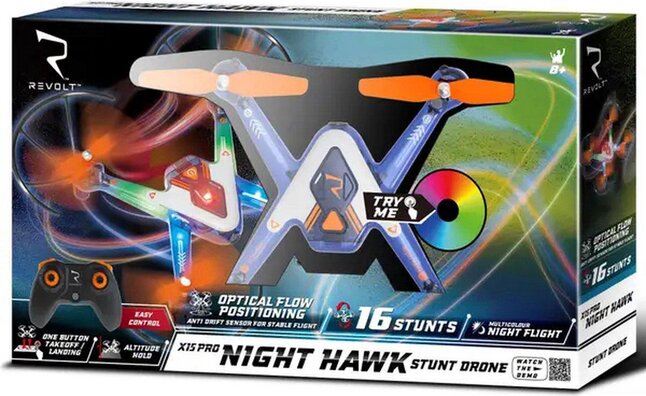 Syma Revolt Night Hawk X15 Pro stunt drone
