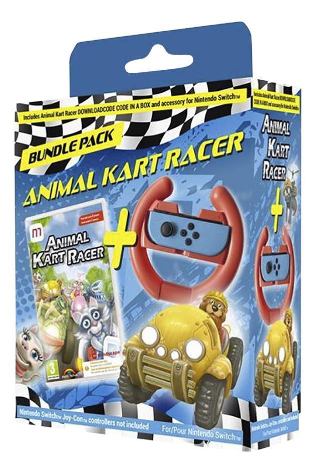 Nintendo Switch Animal Kart Racer Bundle NL/FR