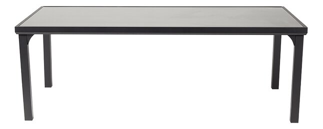 Wilsa tuintafel Black Edition L 210 x B 105 cm