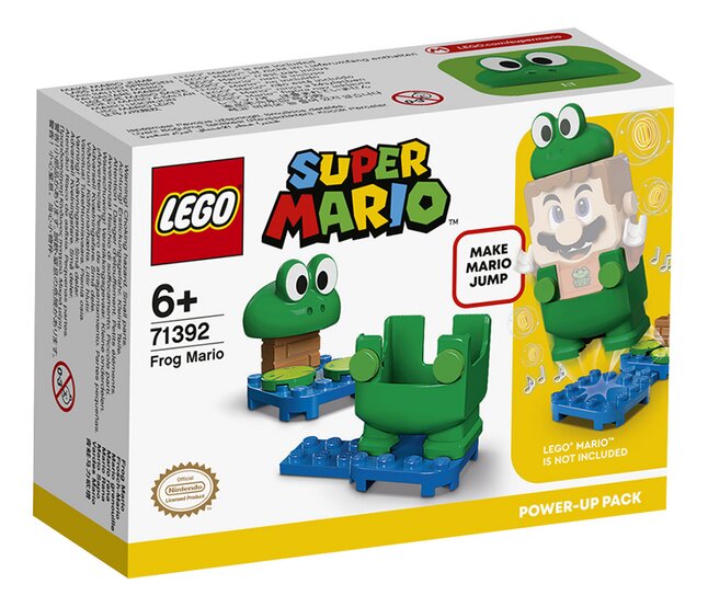 LEGO Super Mario 71392 Pack de Puissance Mario grenouille
