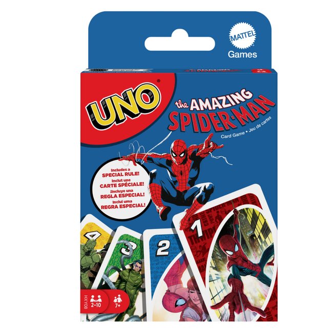 Mattel Spider-Man jeu Uno