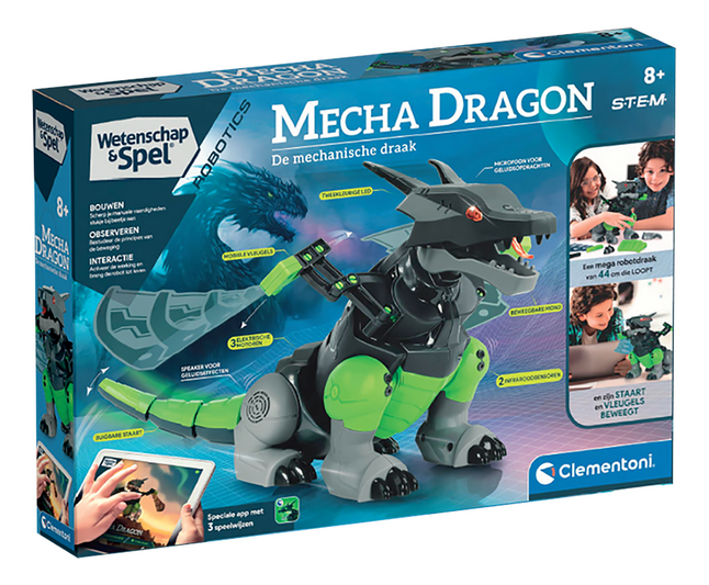 Clementoni Wetenschap & Spel Mecha Dragon