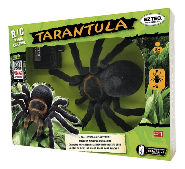 24x25x7.5cm Araignée télécommandée Tarantula , Araignée géante