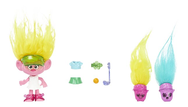 Figurine Trolls DreamWorks Trolls Band Together Hair Pops - Viva