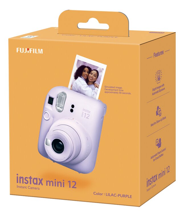 Fujifilm appareil photo instax mini 12 Violet Lilas
