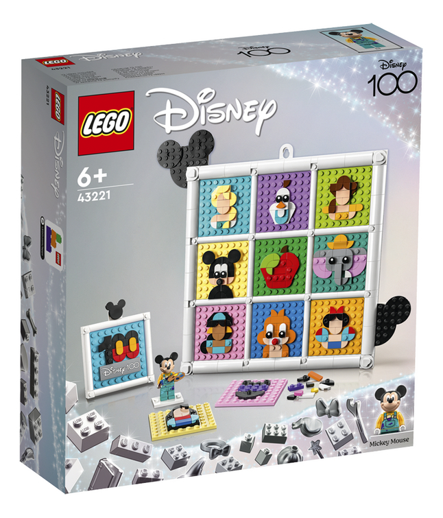 LEGO Disney 43221 100 ans d'icônes Disney
