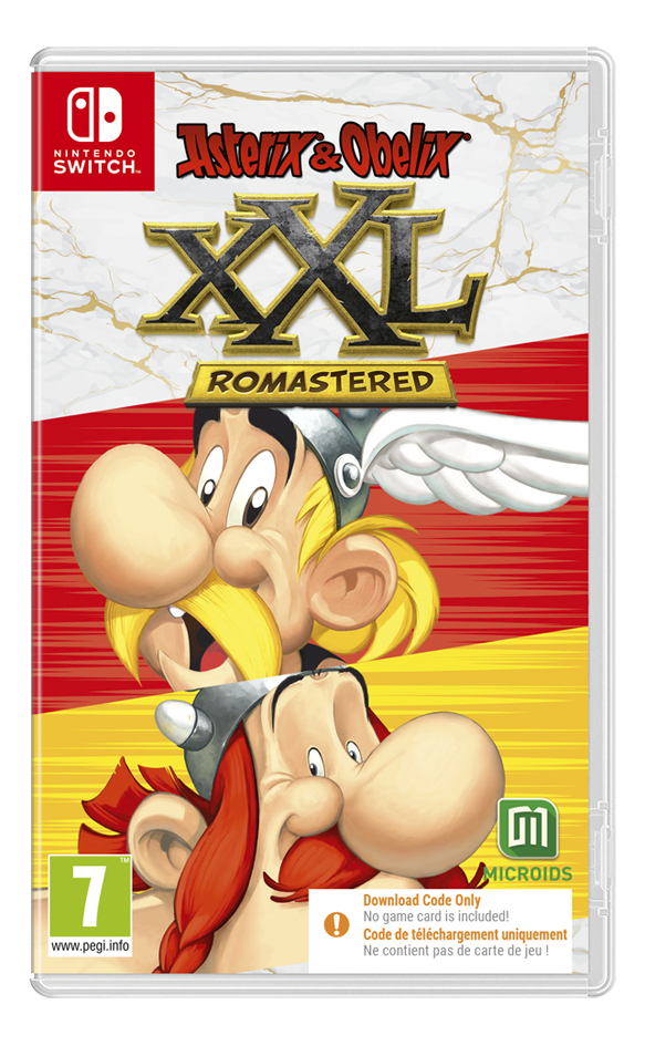 Nintendo Switch Asterix & Obelix XXL Romastered - Code in a box NL/FR