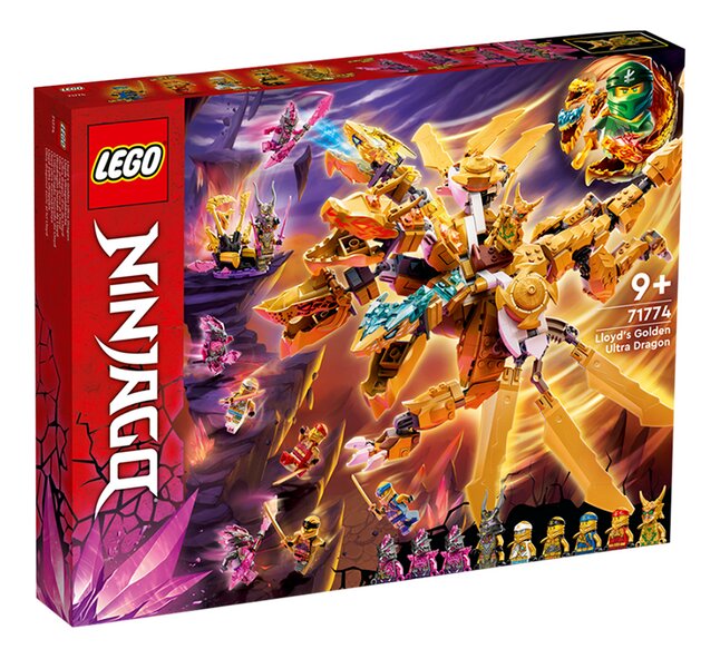 tapijt Negen Indirect LEGO Ninjago 71774 Lloyds Gouden Ultra Draak kopen? | Bestel eenvoudig  online | DreamLand