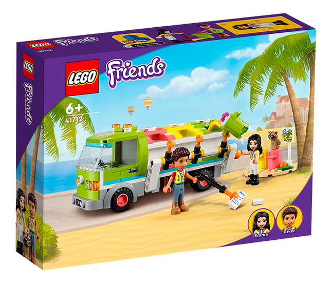 LEGO Friends 41712 Recycle vrachtwagen