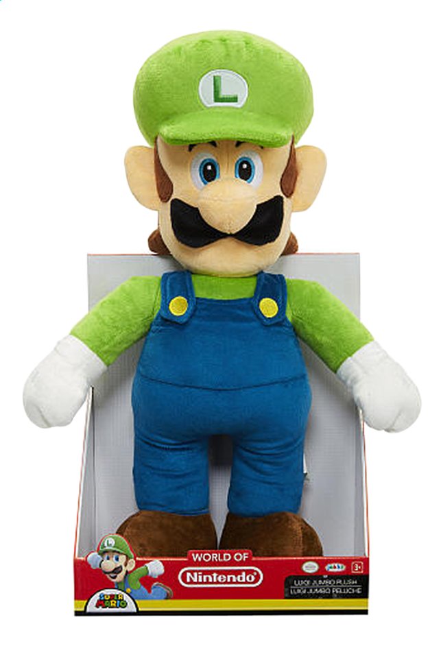Generaliseren af hebben Concessie Pluche Mario Bros Jumbo Luigi 30 cm kopen? | Bestel eenvoudig online |  DreamLand