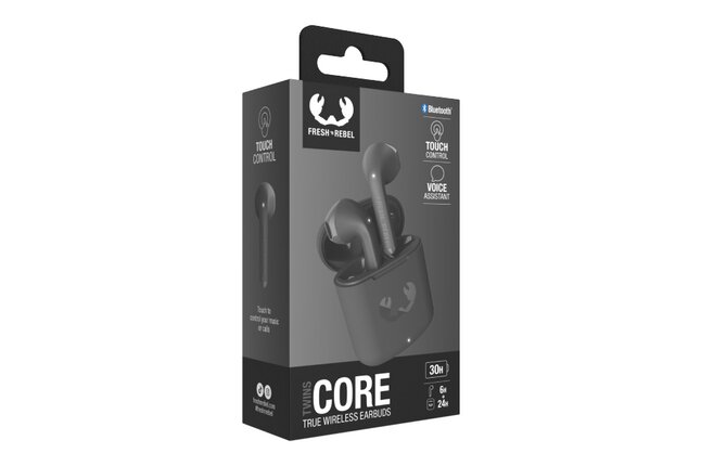 Fresh 'n Rebel Casque Bluetooth Twins Core Storm Grey