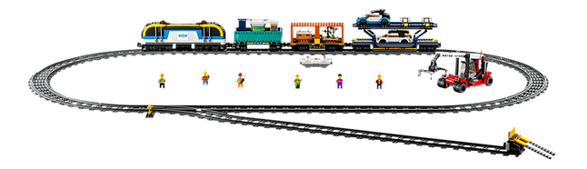 Le train de marchandises 60336, City