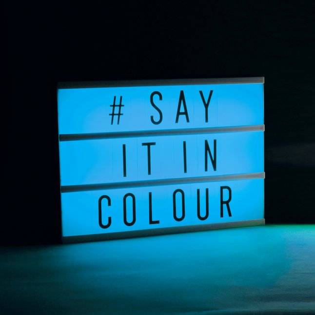 Lightbox Colour Changing Commandez Facilement En Ligne Dreamland