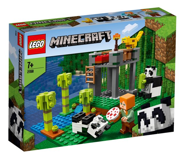 Lego minecraft 21158 la garderie des pandas