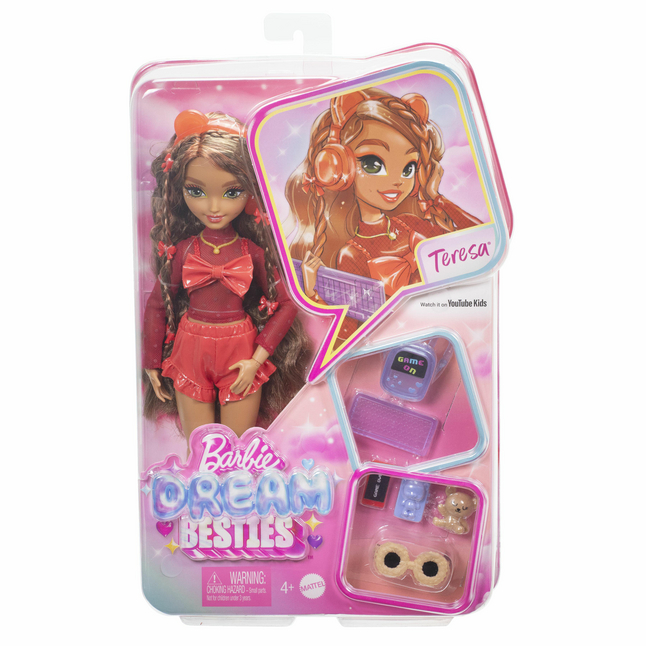 Barbie Dream Besties Teresa Pop en Accessoires