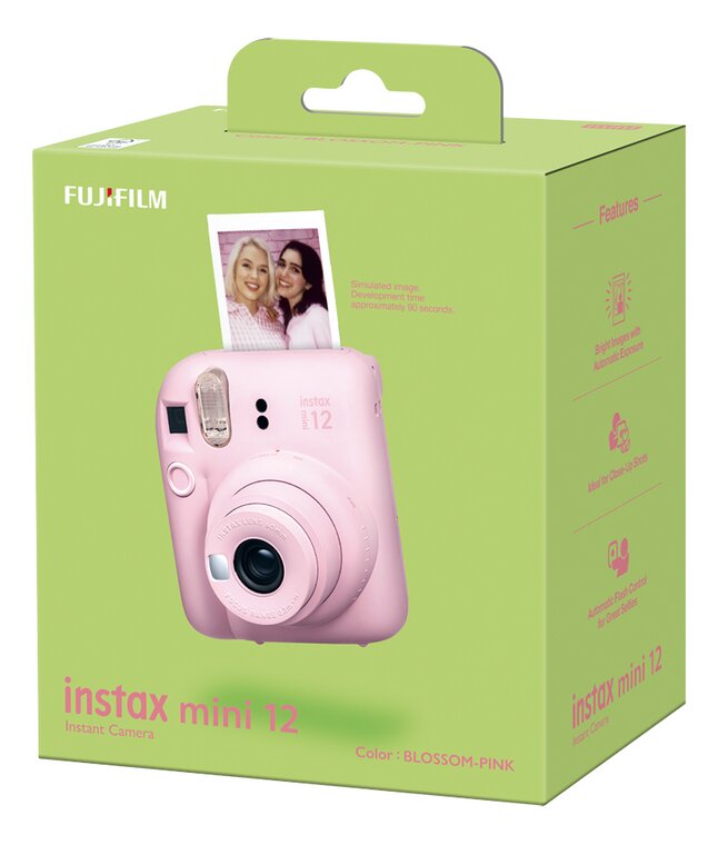 Fujifilm appareil photo instax mini 12 Rose Fleuri