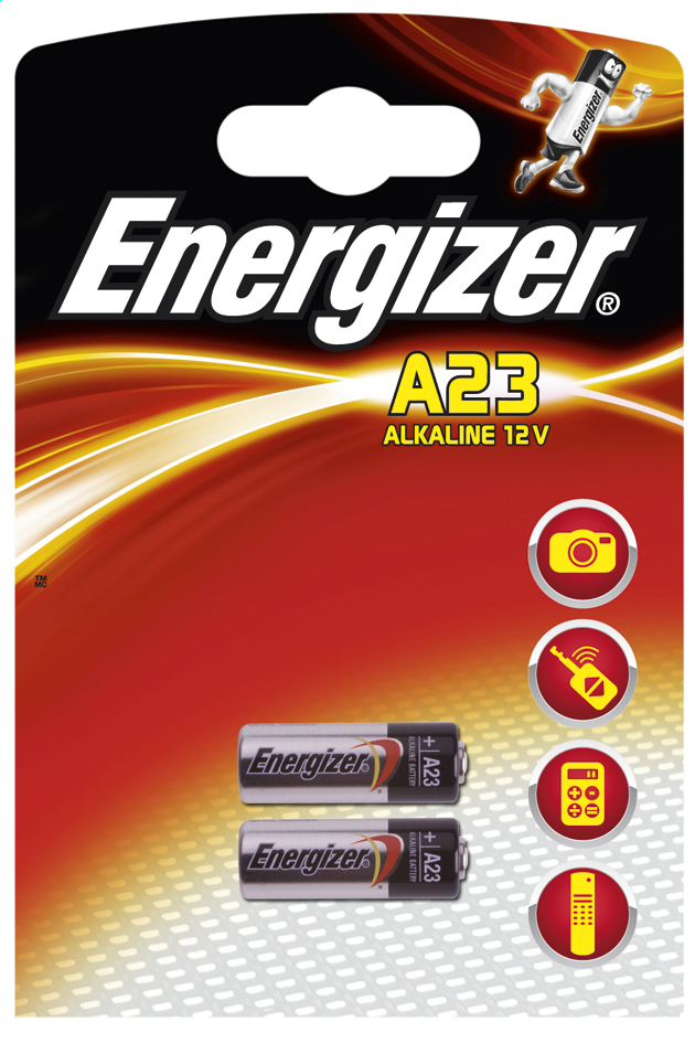 Energizer 2 A23-knopcelbatterijen