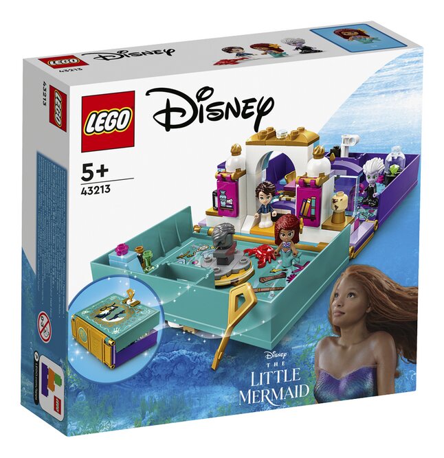 LEGO Disney La Petite Sirène 43213 Le livre d’histoire : La petite sirène