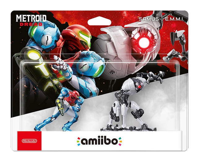 Nintendo figurine Amiibo Metroid Samus & E.M.M.I