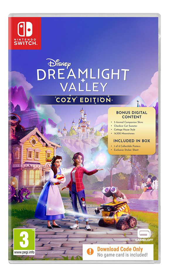 Nintendo Switch Dreamlight Valley Cozy Edition Code in a box NL/FR