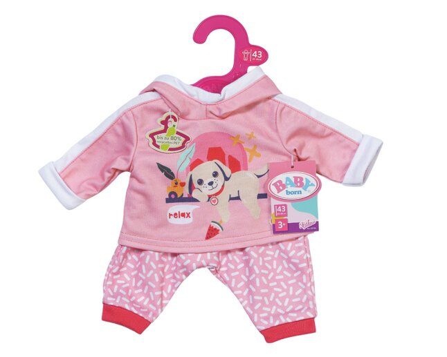 Zapf Creation Set BABY born Jogging Suit Pink 43cm