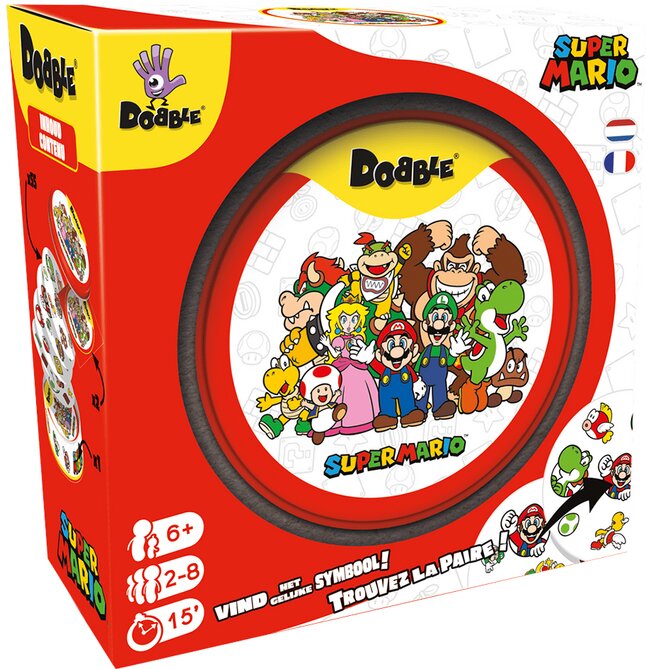 Asmodee Jeu Dobble Super Mario