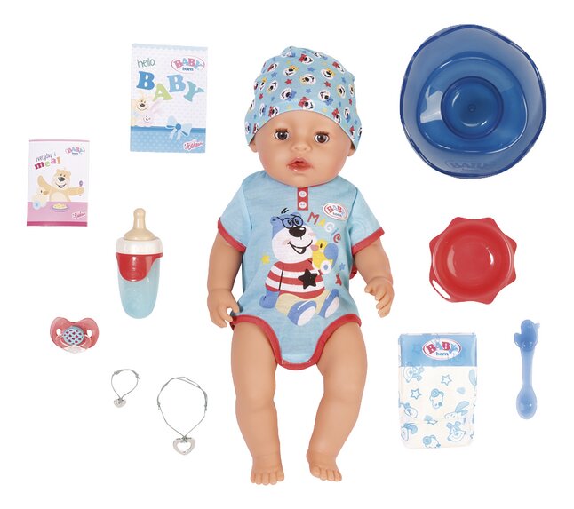 BABY born Magic Boy lichtblauw - 43 cm kopen? Bestel eenvoudig online | DreamLand