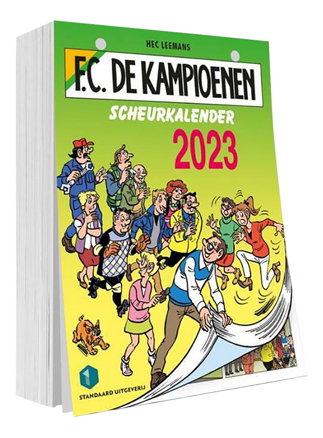 F.C. De Kampioenen Scheurkalender 2023