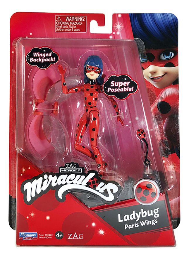 Actiefiguur Miraculous Ladybug