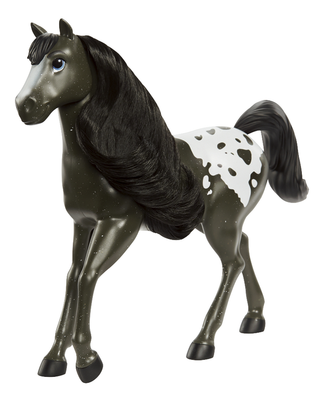 Spirit Untamed cheval avec crinière noire