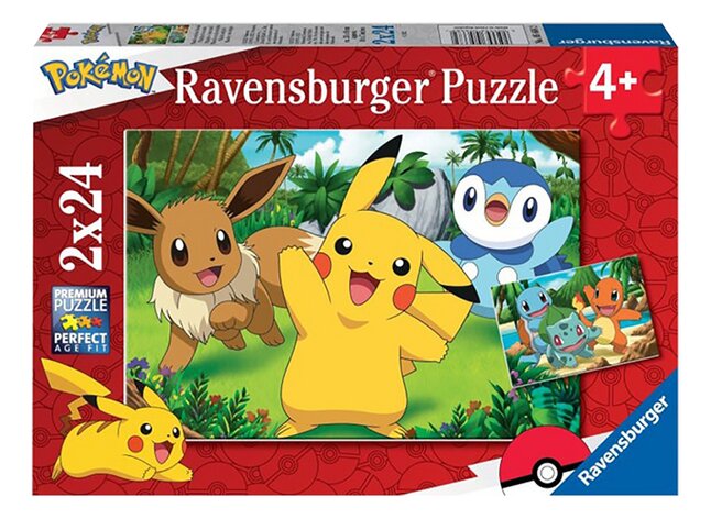 Ravensburger puzzle 2 en 1 Pokémon