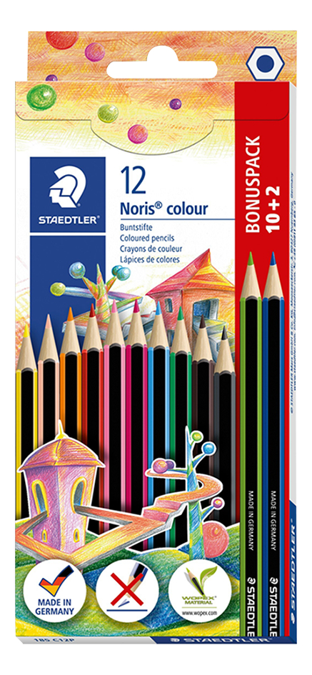 STAEDTLER kleurpotlood Noris - 12 stuks