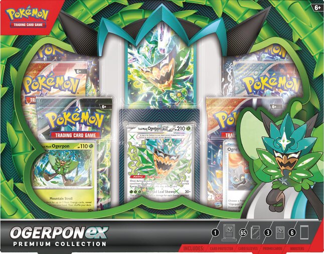 Pokémon TC Premium Collection Box Ogerpon ex ANG