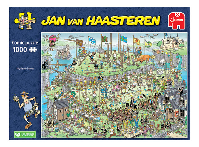 Jumbo puzzle Jan Van Haasteren Highland Games