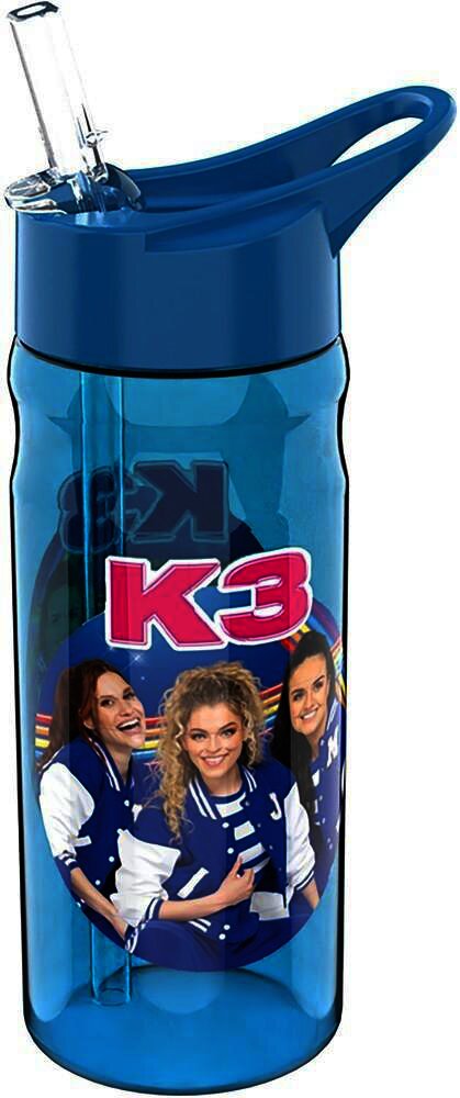 Studio 100 Drinkfles met rietje K3 Sport 500 ml