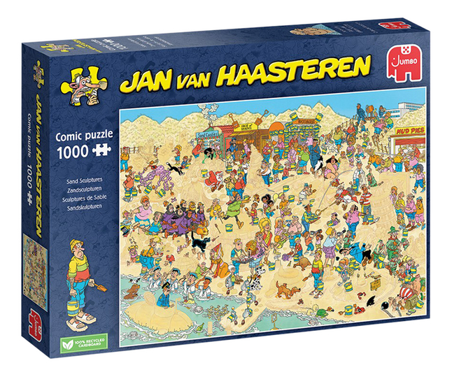 Jumbo puzzel Jan Van Haasteren Zandsculpturen