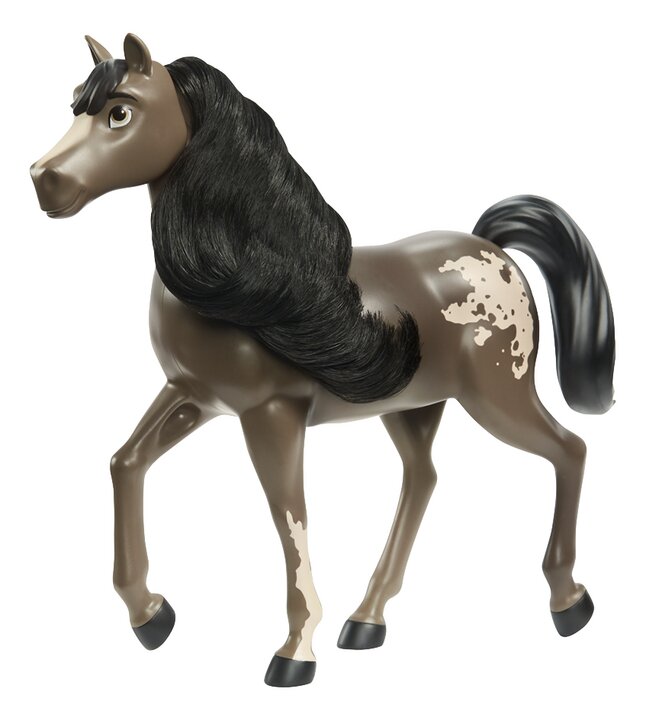 Spirit Untamed bruin gevlekt paard met zwarte manen