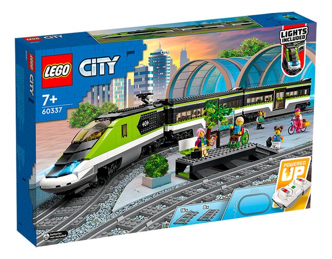 LEGO City 60337 Le train de voyageurs express