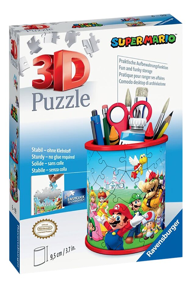 Onze onderneming Immuniteit Ook Ravensburger 3D-puzzel Super Mario pennenbak kopen? | Bestel eenvoudig  online | DreamLand
