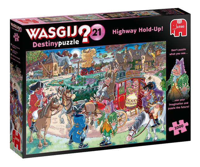 Jumbo puzzel Wasgij? Destiny Highway Hold-Up!
