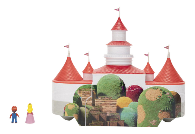 Super Mario Bros - Château Royaume Champignon à Prix Carrefour