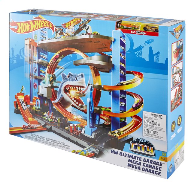 Hot Wheels Circuit Acrobatique City Mega Garage Super Deals Et