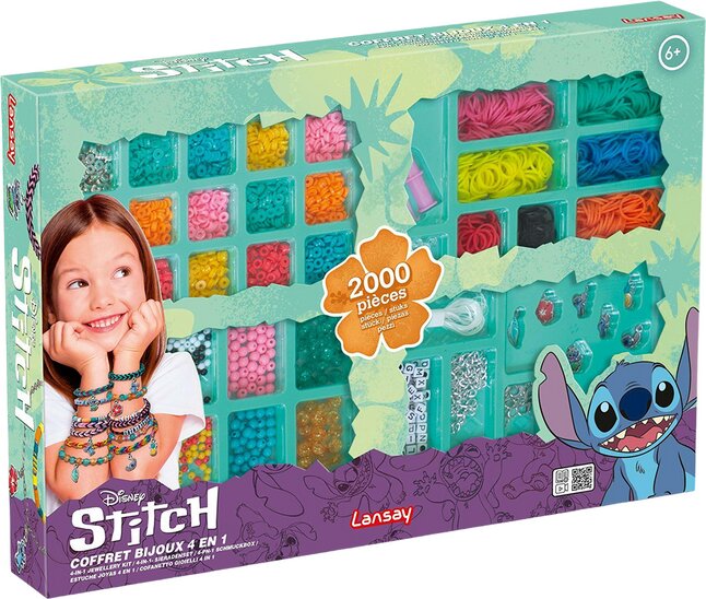 Lansay Hobbydoos juwelen Stitch 4 in 1