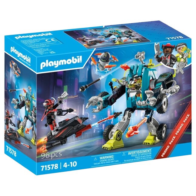 PLAYMOBIL Robot vs Cerf-volant