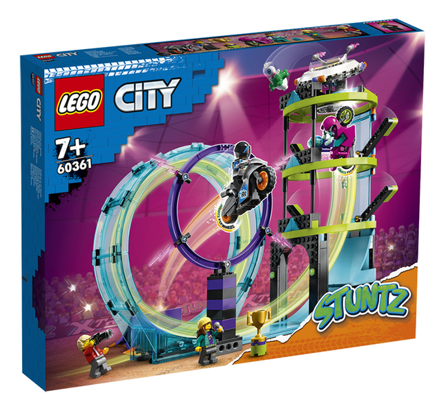 LEGO City 60361 Le défi ultime des motards cascadeurs