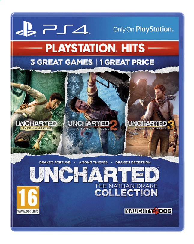 PS4 Uncharted: The Nathan Drake Collection - Playstation Hits FR/ANG