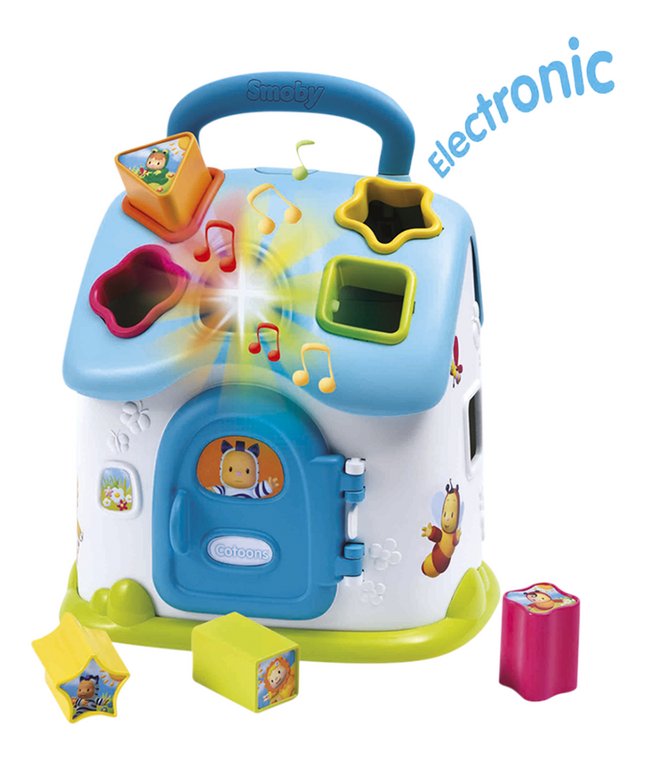 Smoby Trieur De Formes Cotoons Maison Des Formes Super Deals Et Nouveautes Au Quotidien Chez Dreamland
