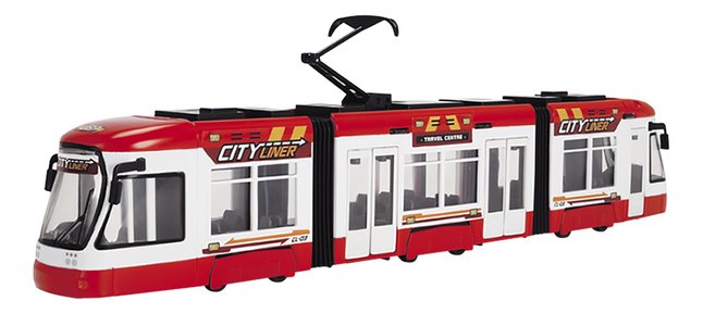 Dickie Toys City Liner rood