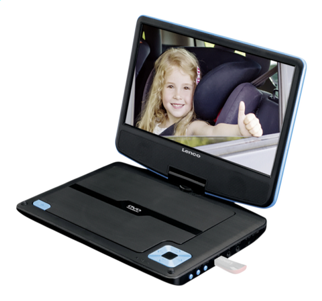 Lenco lecteur DVD portable DVP-910 9